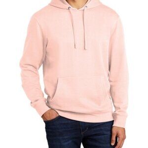 NWT 100% COTTON Spun SUPER SOFT! Sweatshirt Hoodie District V.I.T. PEACH PINK L